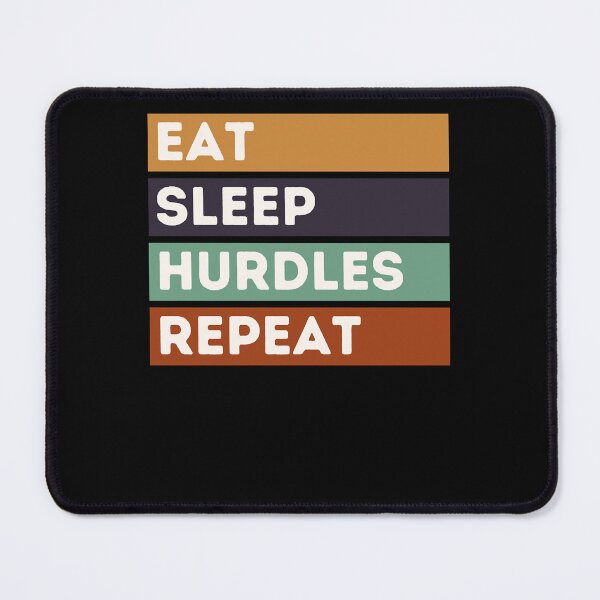 Item preview, Eat Sleep Hurdles Repeat designed and sold by William  Johnson.