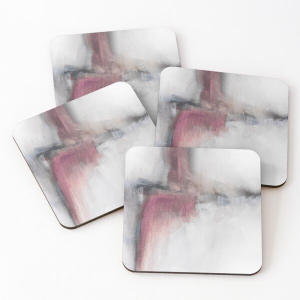 Item preview, Pink white abstract designed and sold by ElaSzczepaniak.