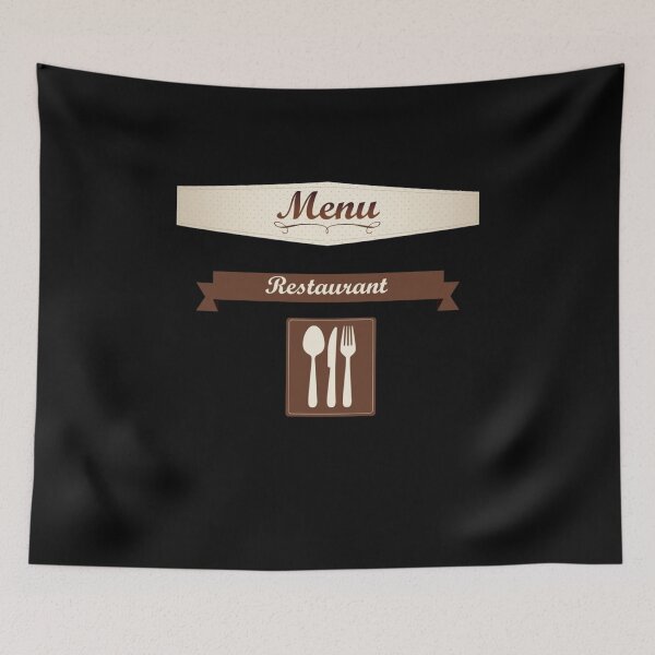 Item preview, Menu restaurant logo  designed and sold by TerrComan.