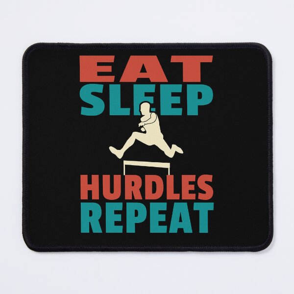 Item preview, Eat Sleep Hurdles Repeat Cool Sports Athletics Quote  designed and sold by William  Johnson.
