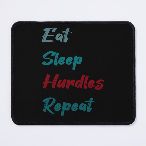Item preview, Eat Sleep Hurdles Repeat designed and sold by William  Johnson.