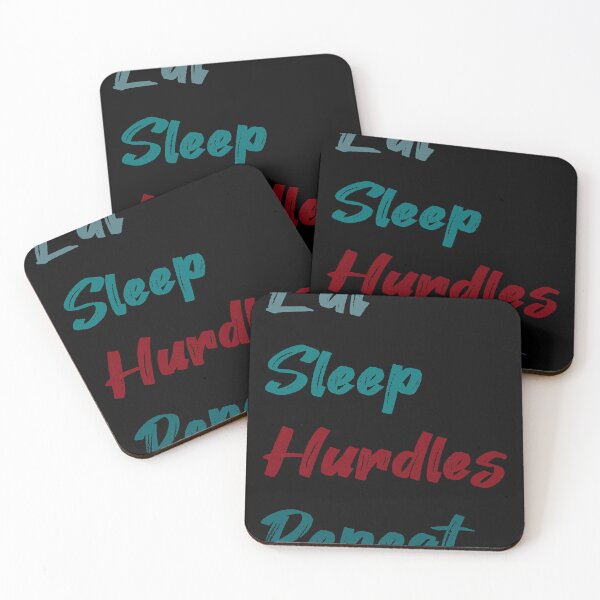 Item preview, Eat Sleep Hurdles Repeat designed and sold by William  Johnson.