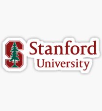 Stanford (Classic Logo w/ Name) Sticker