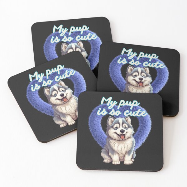 Item preview, My pup is so cute designed and sold by BrookProject.