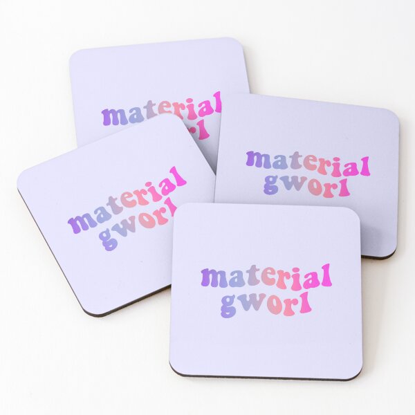 Item preview, Material Gworl  designed and sold by The Turquoise Brush.