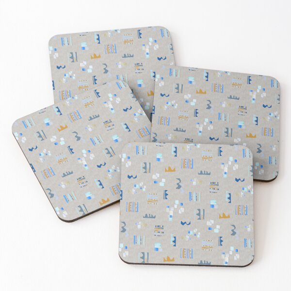 Item preview, Geometric abstract designed and sold by Alessandro Remo Mazzoni Remotextiles.