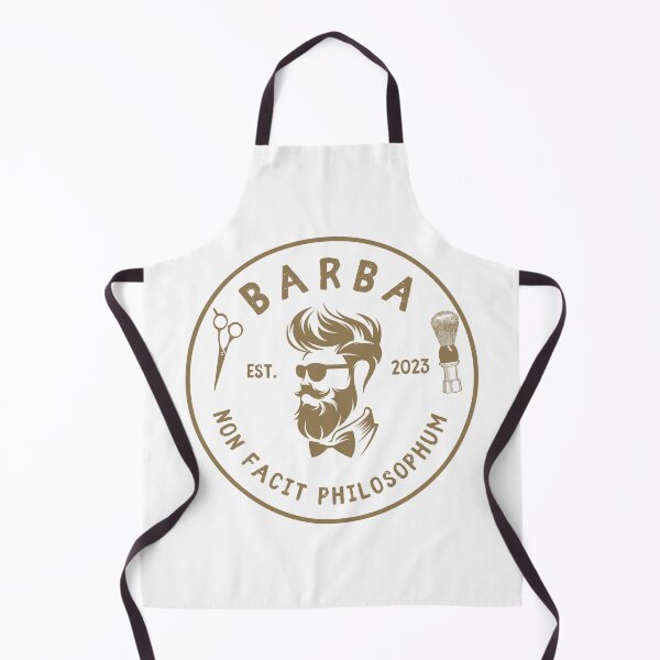 Item preview, Beard Barber Funny Vintage - Latin Philosophy Phrase "Barba non facit philosophum" designed and sold by Vintage-TM.
