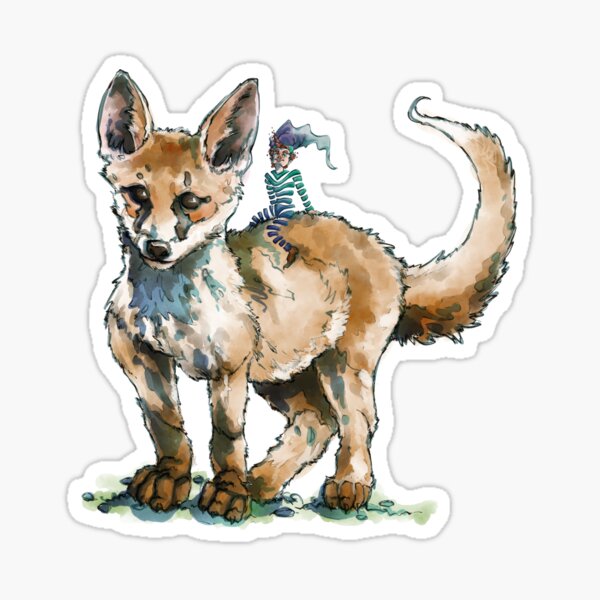 fox and will Sticker