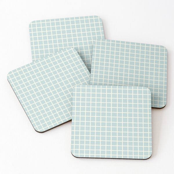 Item preview, Duck egg Blue Check designed and sold by OranelloDesigns.