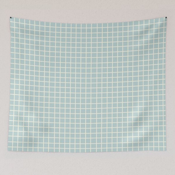 Item preview, Duck egg Blue Check designed and sold by OranelloDesigns.
