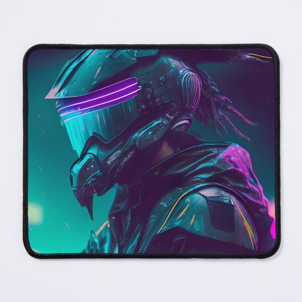Item preview, Neon Cyberpunk Style Rider designed and sold by ObjectOrigin.