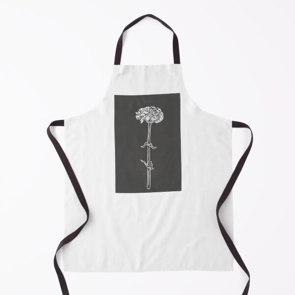 Item preview, Serie de flores raras - Impresión de linóleo de clavel designed and sold by inkandhue.