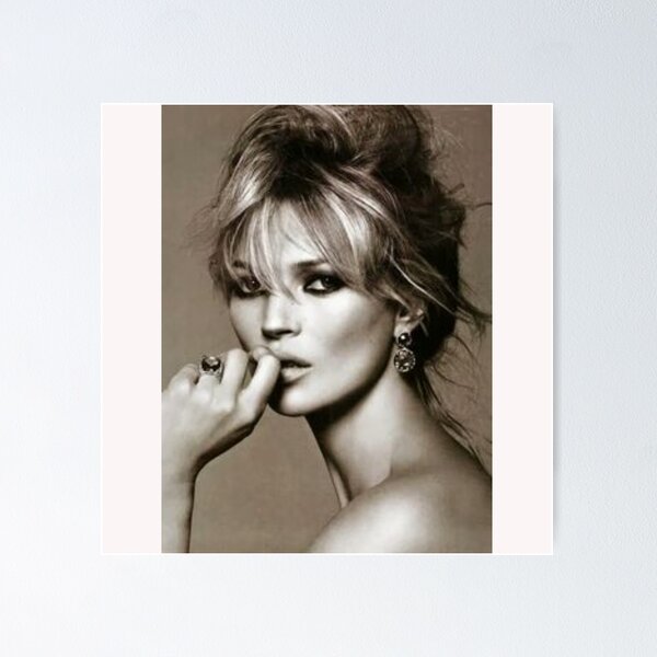 kate moss art Poster