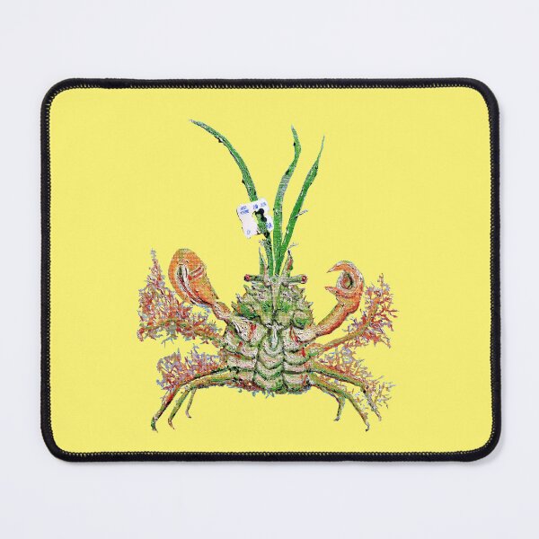 Item preview,    Use Your Loaf, Don't Tag Your Friends - Decorator Crab, oil on canvas designed and sold by OceanicSoiree.