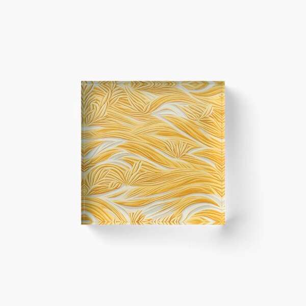 Item preview, Yellow rolling wheat field abstract designed and sold by ArtyBuys.