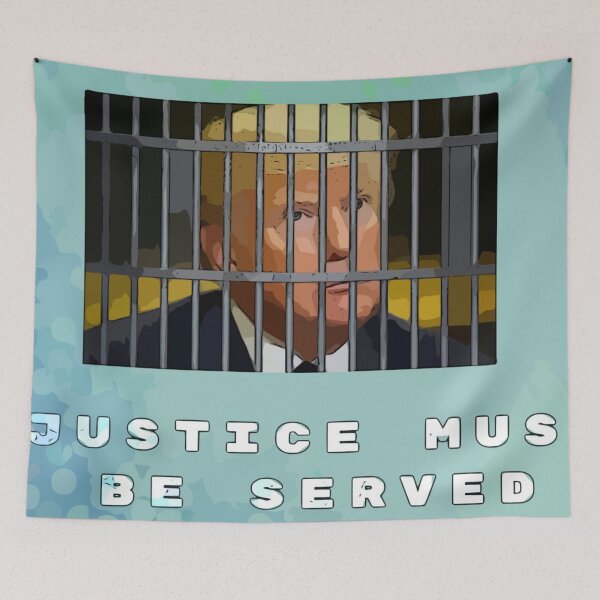 Item preview, Justice Must Be Served Trump for Prison ----art, shirts and products designed and sold by CristalleLisa.