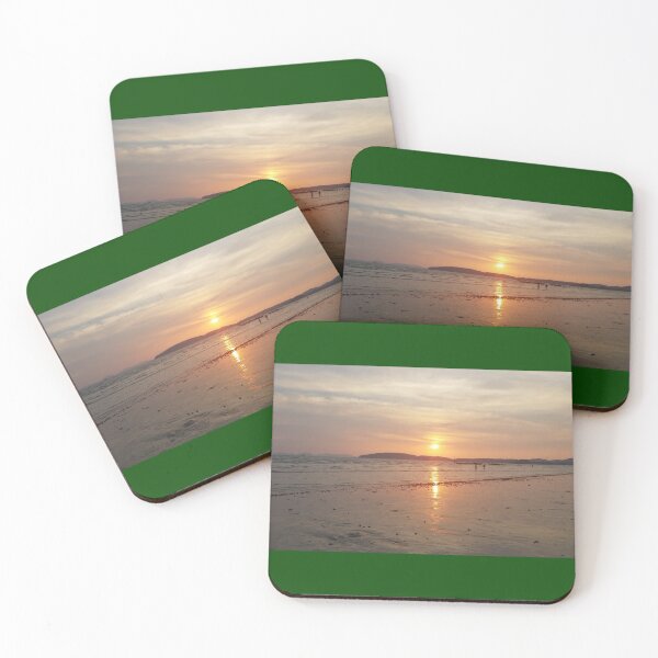 Item preview, A Solemn Beach Sunset designed and sold by AlienAlmanac.