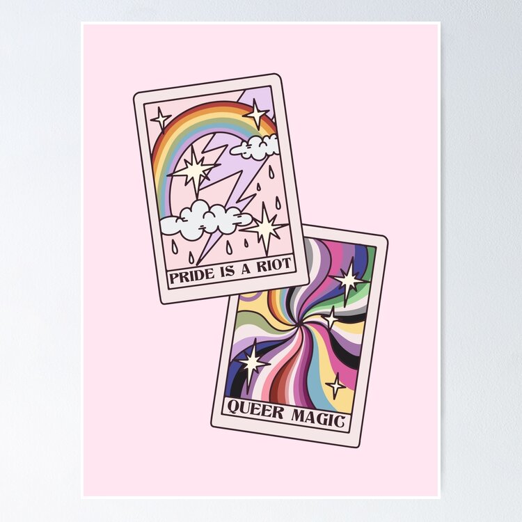 Pride Tarot Cards Sticker