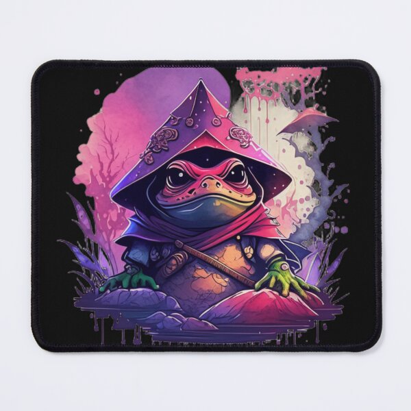 Item preview, Frogjutsu: Masterful illustration of a ninja frog designed and sold by byaz3.