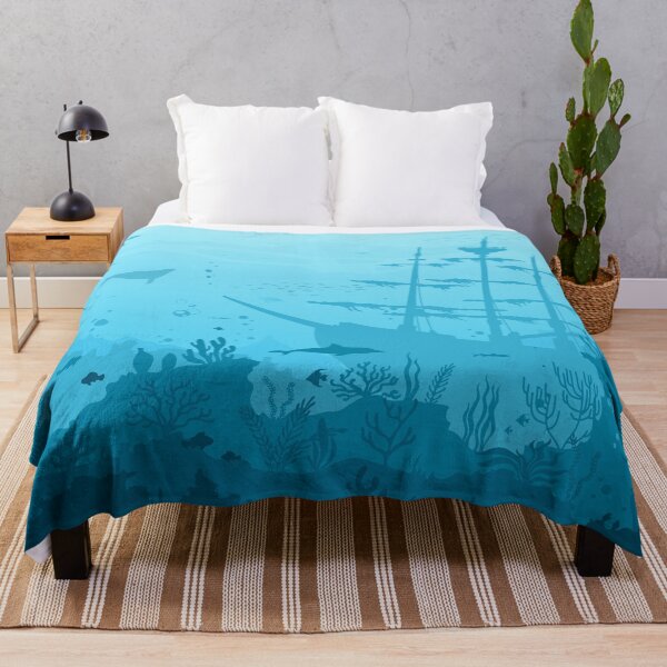 Item preview, Seabed and sunken sailboat designed and sold by OtterFactory.