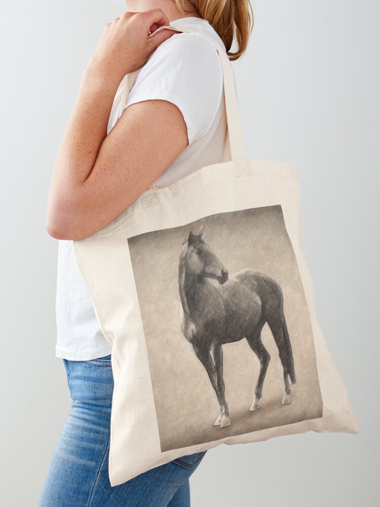 Tote bag 2024 cheval