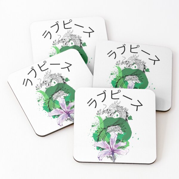 Item preview,  japan asia green flower street art  designed and sold by DESIGNIRIS.