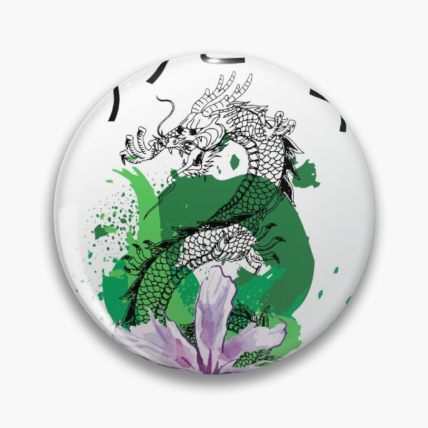 Item preview,  japan asia green flower street art  designed and sold by DESIGNIRIS.