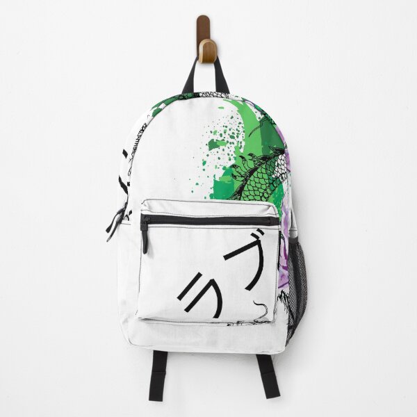 Item preview, japan asia green flower street art designed and sold by DESIGNIRIS.