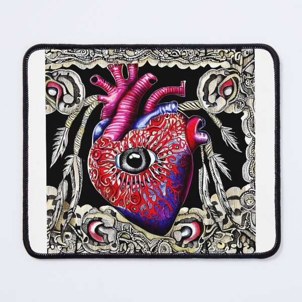 Item preview, Feathered heart designed and sold by glittercuts.