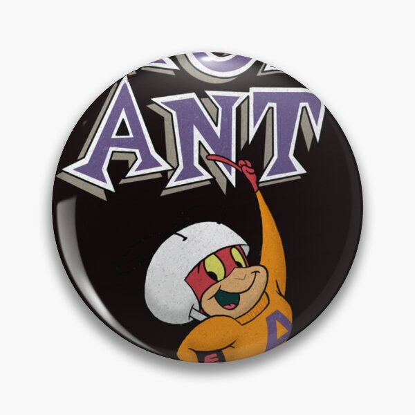 Item preview, Atom Ant Classic Retro Superhero Cartoon Character with Logotype  designed and sold by VikramYerrabo.