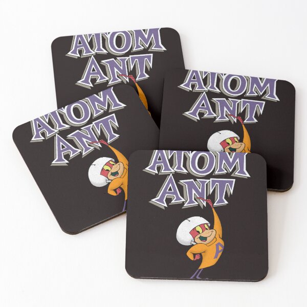 Item preview, Atom Ant Classic Retro Superhero Cartoon Character with Logotype  designed and sold by VikramYerrabo.