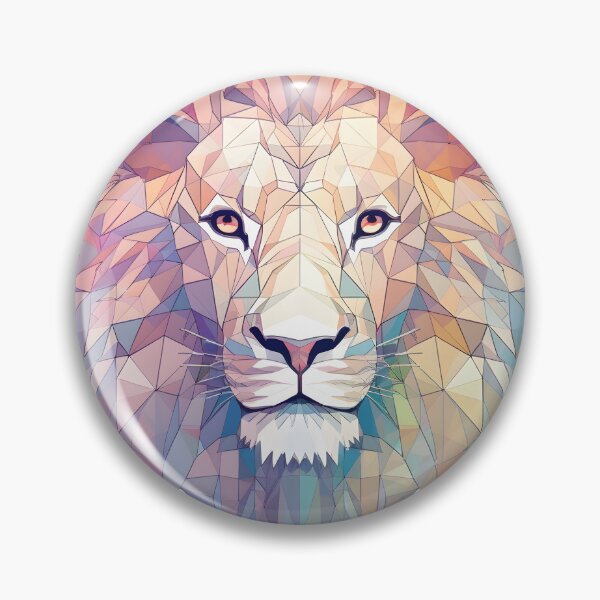 Artikelvorschau, Lion, Minimalistic Wildlife Design entworfen und verkauft von InkLines.