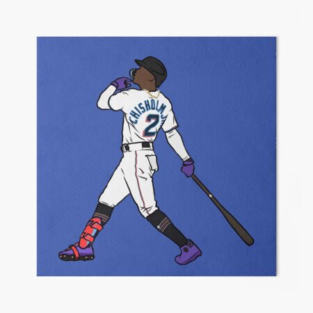 Fernando Tatis Jr. Bat Flip Watercolor