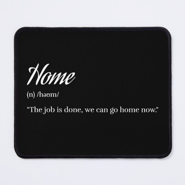 Item preview, "The job is done, we can go home now." Nikola Jokic quote. designed and sold by redsmags.