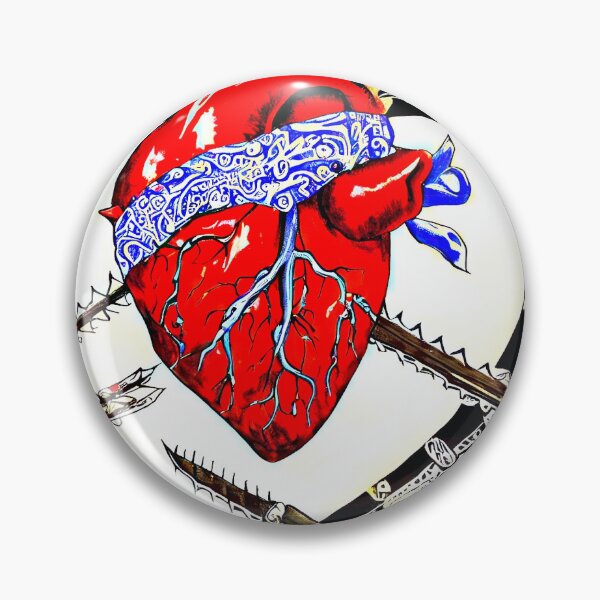 Item preview, Bandana heart designed and sold by glittercuts.