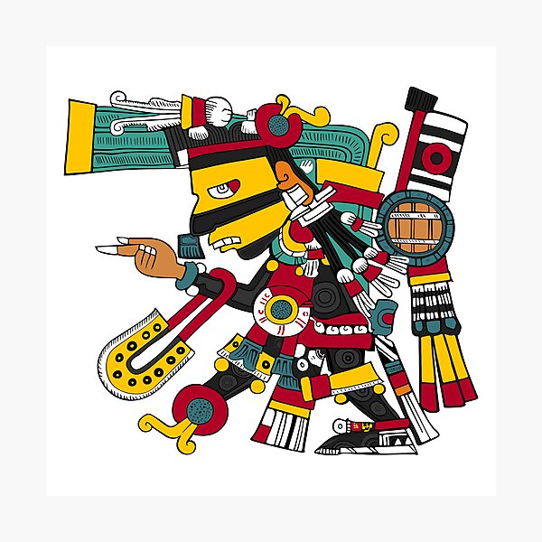 Artikel-Vorschau von Tezcatlipoca – Borgia Codex Transparent, designt und verkauft von kernowerno.