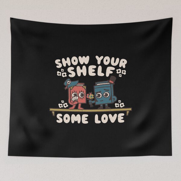 Item preview, Funny Literature Kawaii Book Cartoon Characters - Show Your Shelf Some love  designed and sold by WeirdPunderful.
