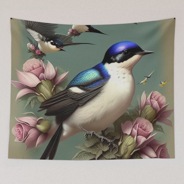 Item preview, The Blue Swallow designed and sold by BiancaDPetals.