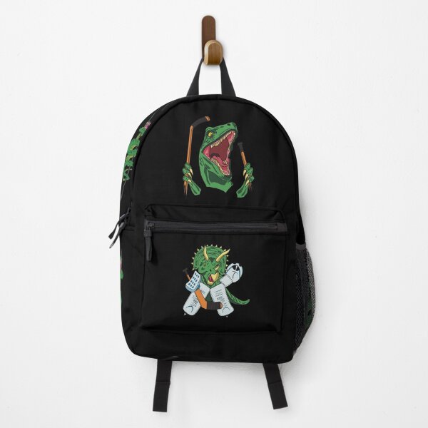 Item preview, Ice Hockey Dinosaur Triceratops Goalie designed and sold by HockeyGhost.