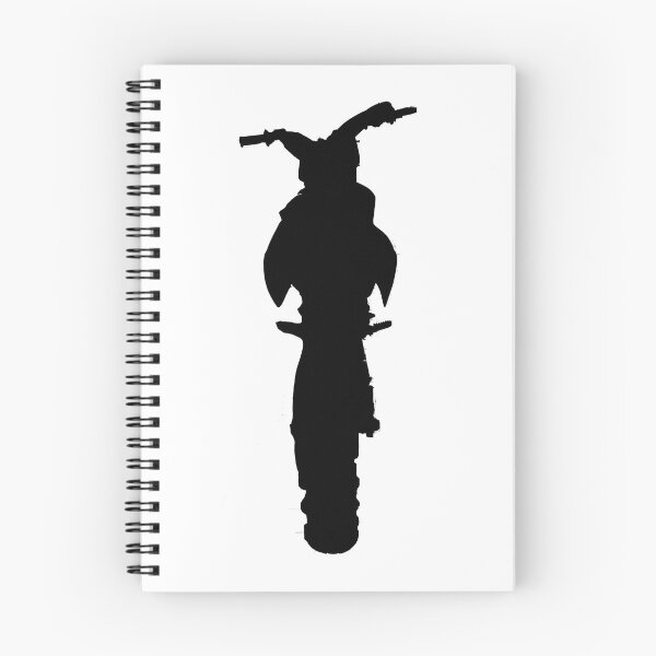 Item preview, Dirt Bike Silhouette designed and sold by RezStyleCreator.