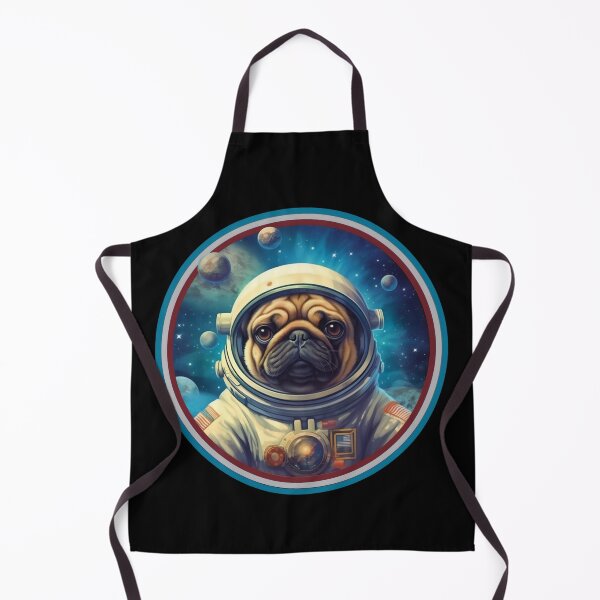 Item preview, Pug In Space AI Art Astronaut designed and sold by Basti09.
