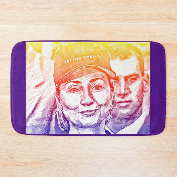 Item preview, But Her Emails! Hillary Clinton related design. Democrat gifts. Pop Art Sunburst colors. designed and sold by CristalleLisa.