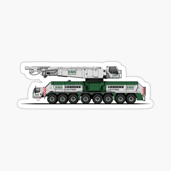 Heavy Crane 8 Sticker