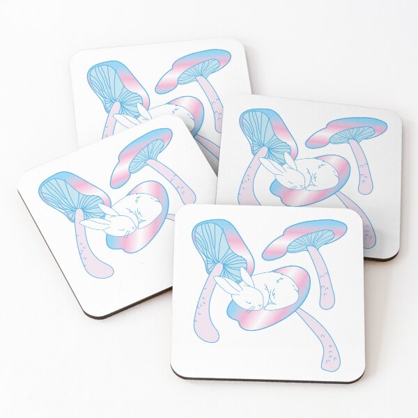 Item preview, TRANS BUNNY MUSHROOM designed and sold by Florvolcanica.