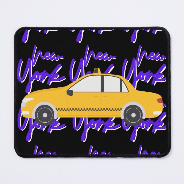 Item preview, New York Yellow Cab Aesthetic Art Piece - Violet designed and sold by PunjabanJatti.