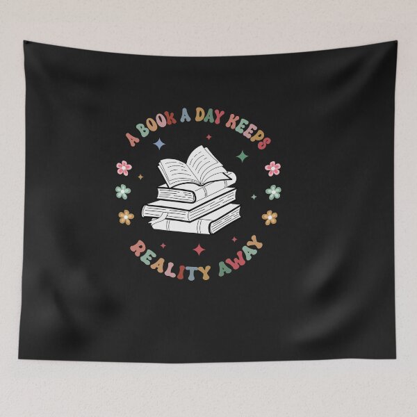 Item preview, A Book A Day Keeps Reality Away  designed and sold by SOUFIANE1991.