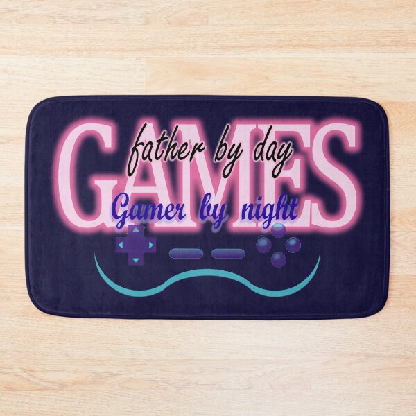Item preview, father by day gamer by night, Video Game Controller illustration, Funny Gamers Gift, Father and Son Gamer Buddy, fathers day, happytrendjct designed and sold by happytrendjct.