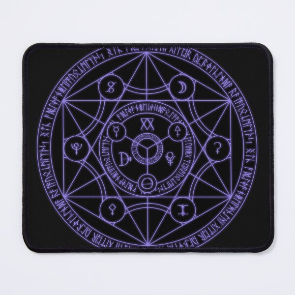 Item preview, Lavender Hexagram Alchemy Sigil designed and sold by Saanis.