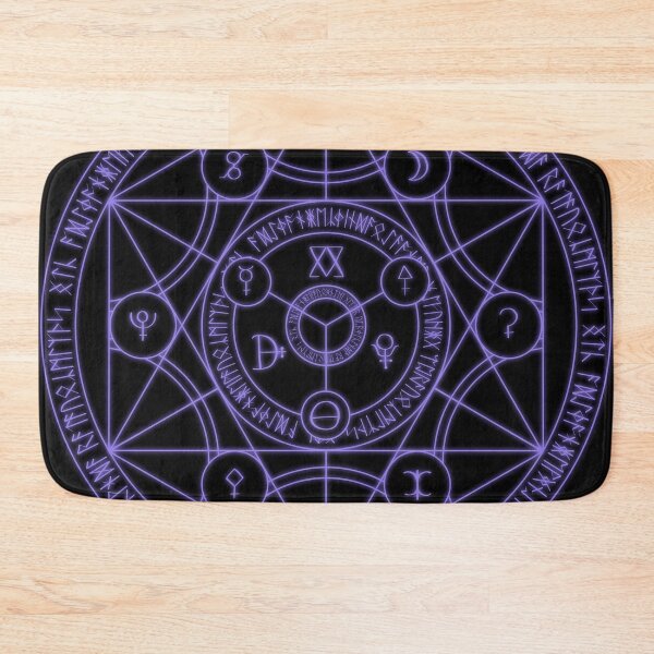 Item preview, Lavender Hexagram Alchemy Sigil designed and sold by Saanis.
