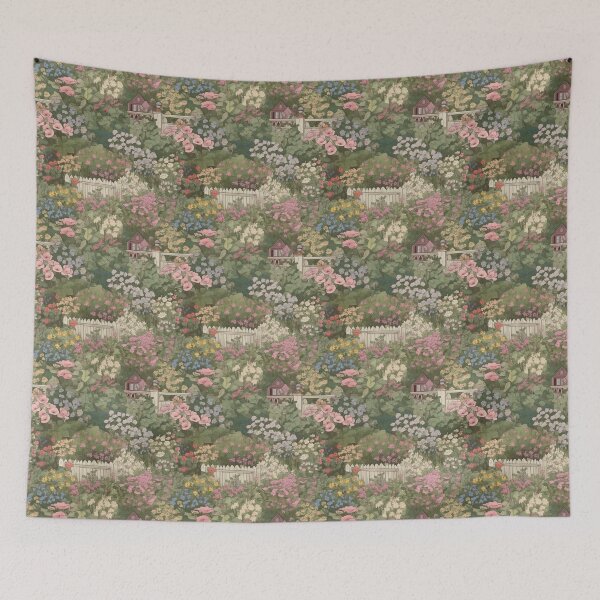 Item preview, Cottage garden pattern designed and sold by KatyaH1965.